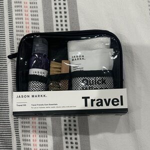 Travel Shoe Care Kit - Black/Purple